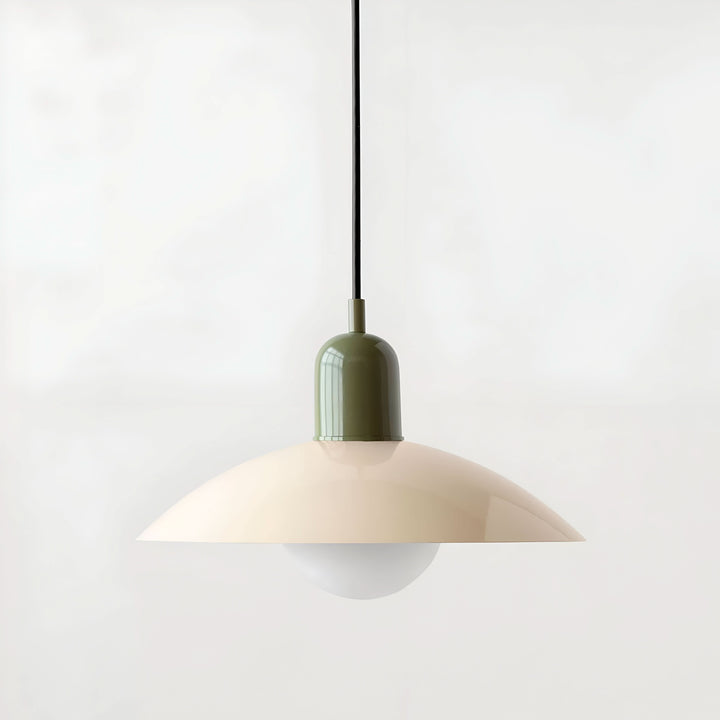 Skanto | Moderne Macaron Bauhaus Pendellampe – Jernskjerm