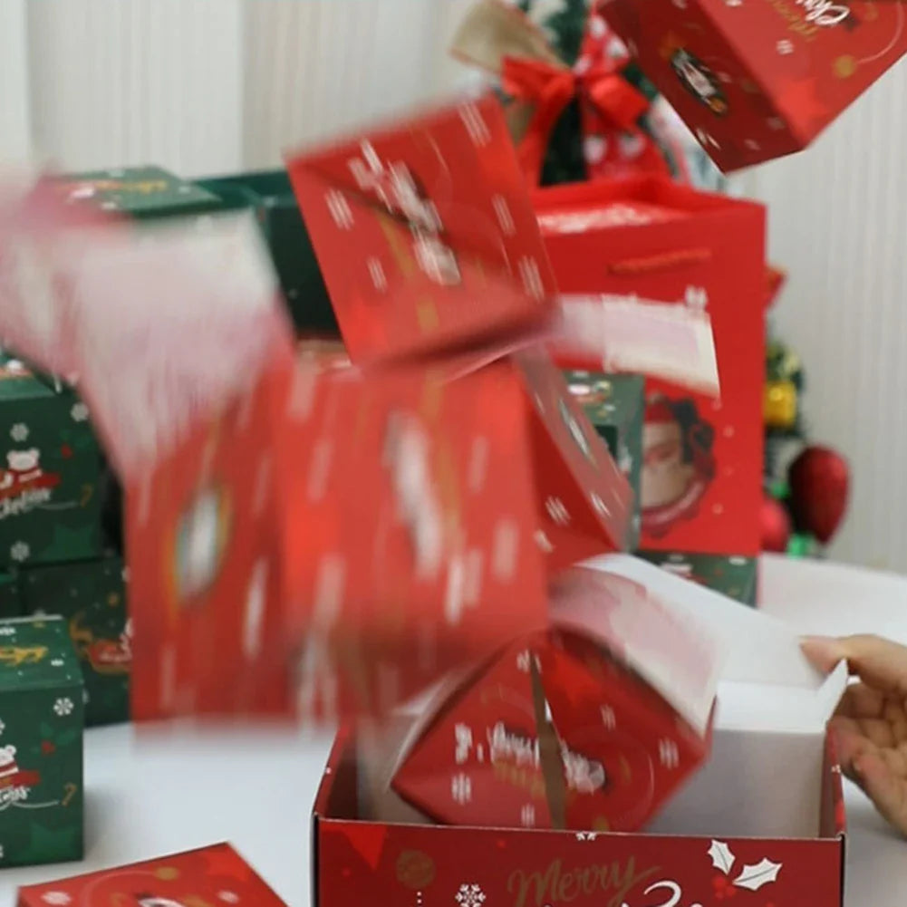 Skanto | Juleoverraskelsessett – Kreative DIY gaveesker med pop-up-effekt