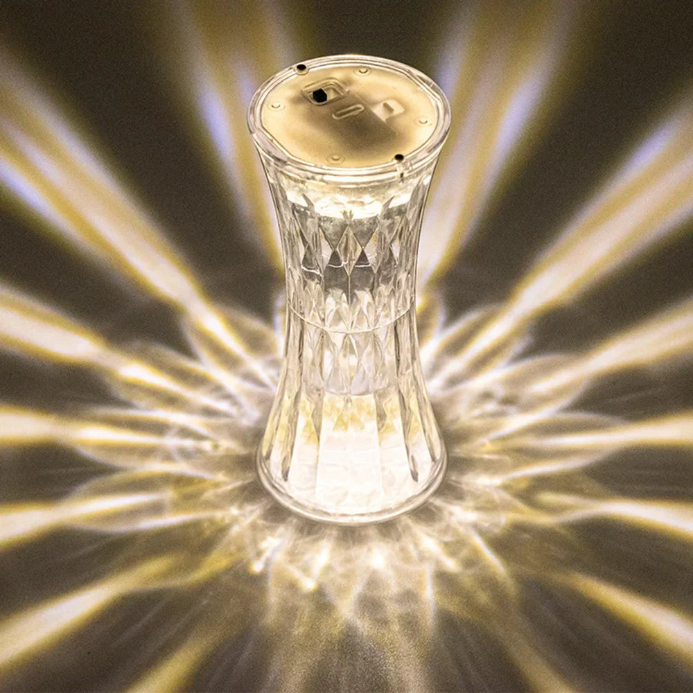 Skanto | DazzleLite - Luksus diamantformet LED leselampe