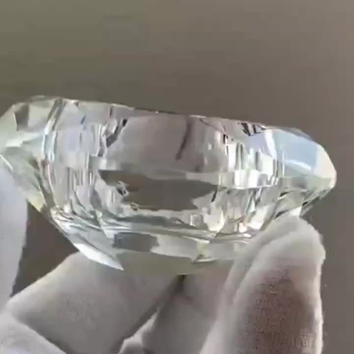Skanto | RadiantCrystal - Transparent europeisk lysestake sett