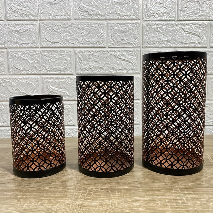 Skanto | StylishFlame - 3-delt jern lysestake
