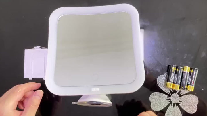Skanto | GlowSnap - Sminkespeil med berøringskontroll og sugekopp