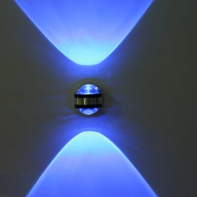 Moderne LED Vegglampe Laget av Krystall – Dekorativ Krystall Vegglampe | Skanto