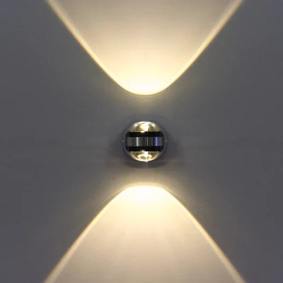 Moderne LED Vegglampe Laget av Krystall – Dekorativ Krystall Vegglampe | Skanto