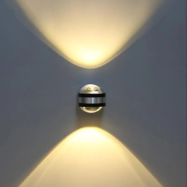 Moderne LED Vegglampe Laget av Krystall – Dekorativ Krystall Vegglampe | Skanto