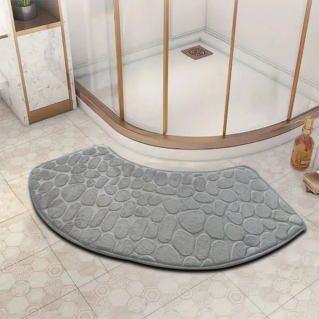 Skanto | Baderomsmatte med buet design for komfort og sikkerhet