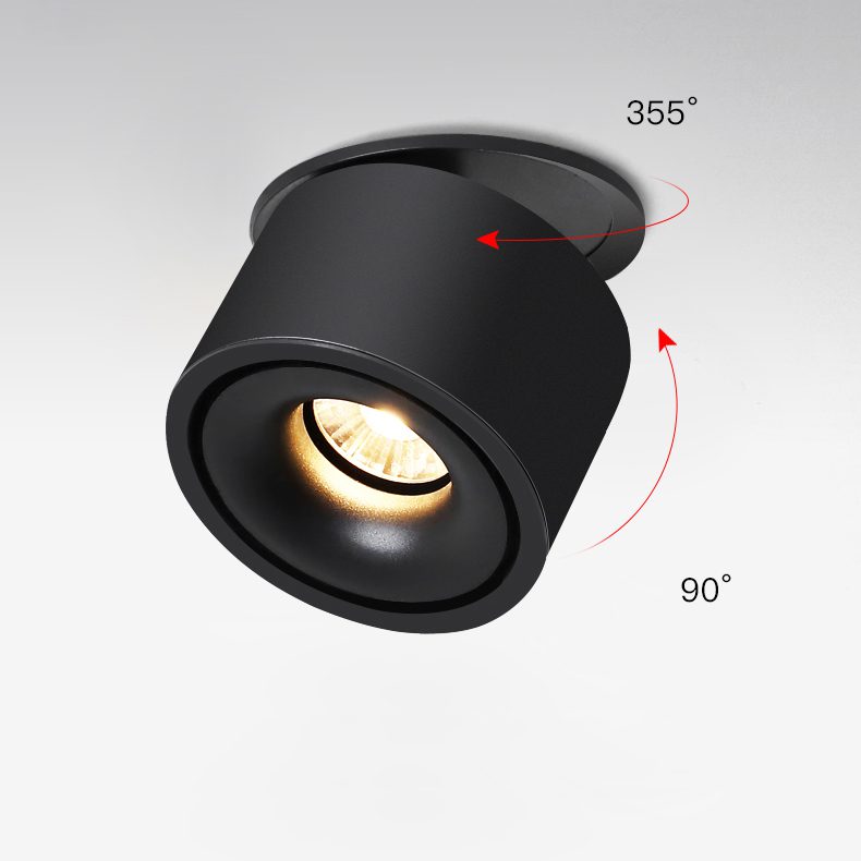 Skanto | Justerbar sylinder innebygd LED taklampe