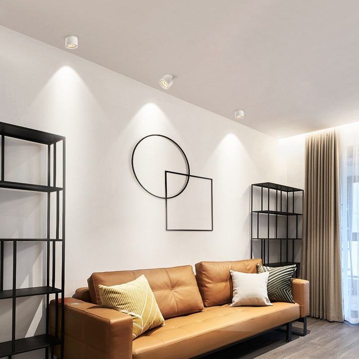 Skanto | Justerbar sylinder innebygd LED taklampe
