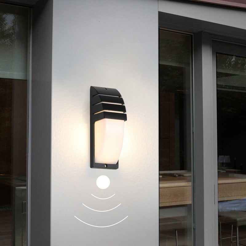 Skanto | Led Utendørs Vegglampe Med Menneskelig Bevegelsessensor