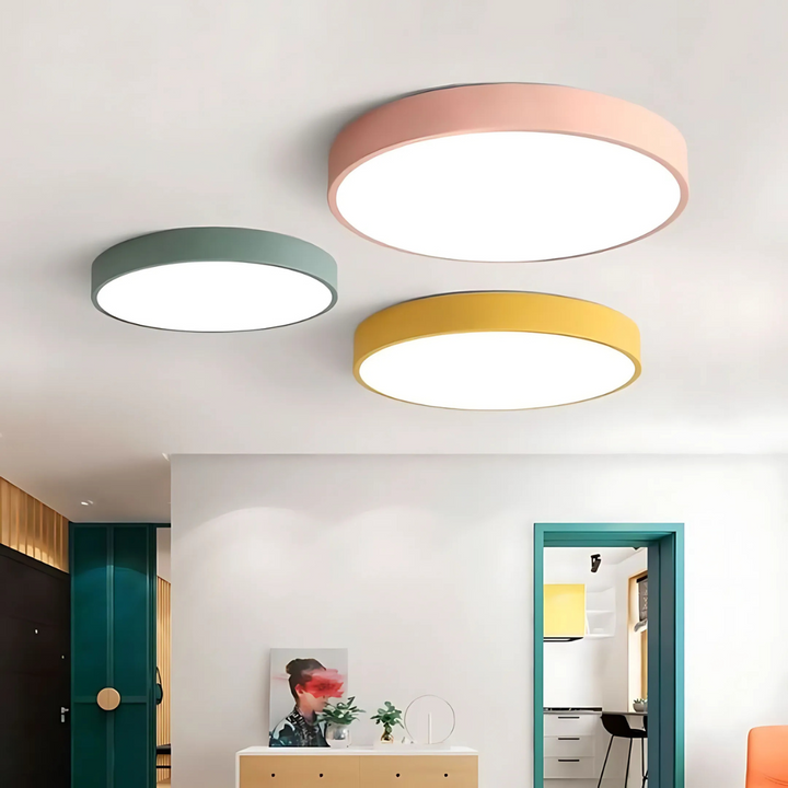 Skanto | Delos – Skandinavisk Tre LED Taklampe | Moderne Energi-Effektiv Innendørs Belysning