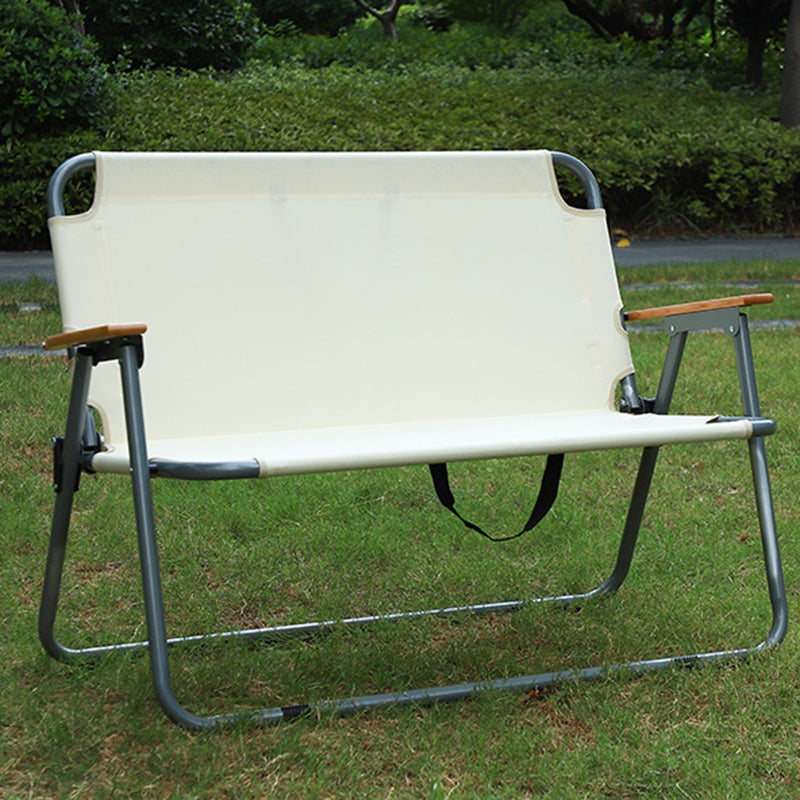 Moderne Minimalistisk Rekke Carbon Stål Oxford Stoff Sammenleggbar Camping Stol Ryggstøtte Armlene For Hage | Skanto