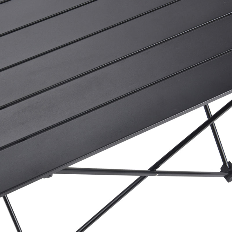 Moderne Minimalistiske Karbon Stål Aluminium Sammenleggbart Firkantet Sidebord For Utendørs | Skanto