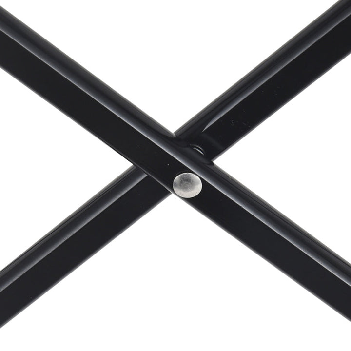 Moderne Minimalistiske Karbon Stål Aluminium Sammenleggbart Firkantet Sidebord For Utendørs | Skanto