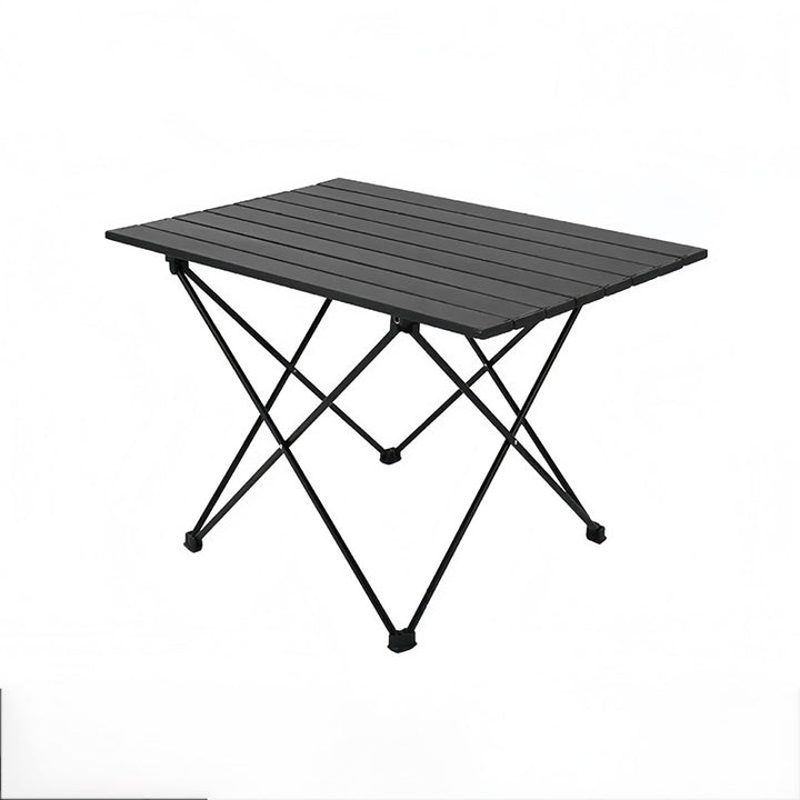 Moderne Minimalistiske Karbon Stål Aluminium Sammenleggbart Firkantet Sidebord For Utendørs | Skanto