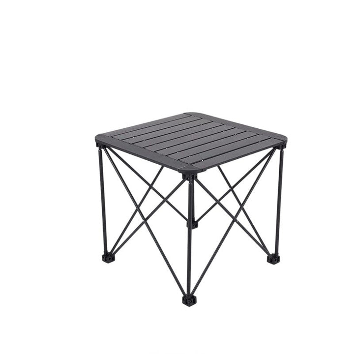 Moderne Enkelhet Firkantet Rektangel Aluminium Jern Utendørs Sammenleggbar Camping Kaffebord 1-Nivå For Hage | Skanto