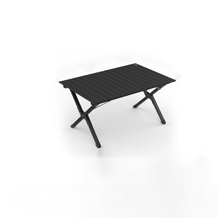 Moderne Minimalistisk Rektangel Karbonstål Utendørs Sammenleggbar Camping Kaffe Bord 1-Nivå For Hage | Skanto