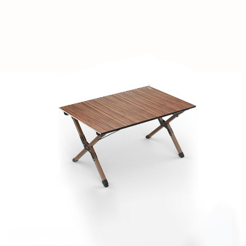 Moderne Minimalistisk Rektangel Karbonstål Utendørs Sammenleggbar Camping Kaffe Bord 1-Nivå For Hage | Skanto