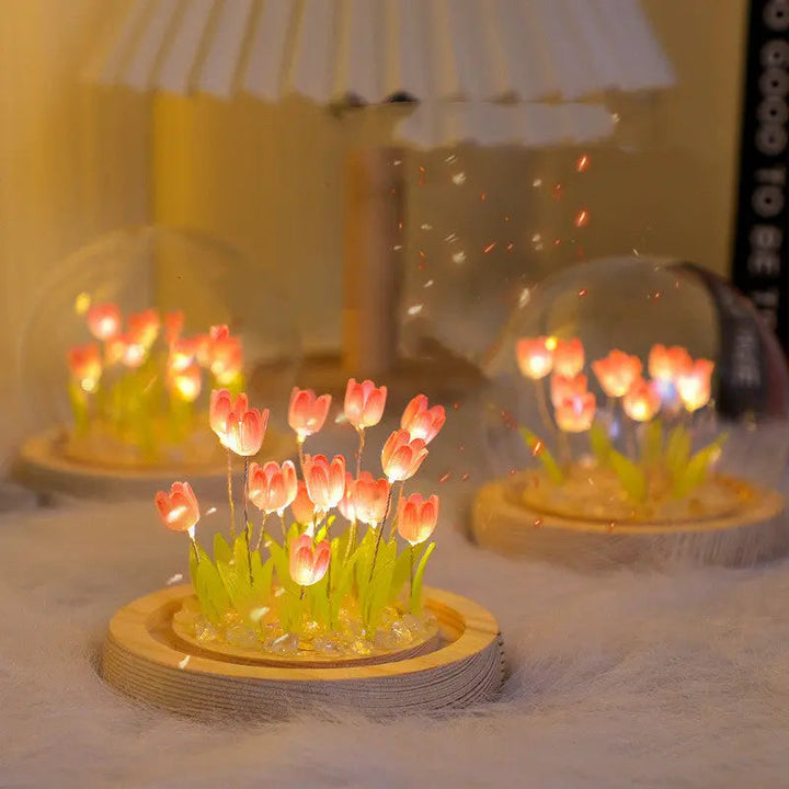 Skanto | DIY Glass Tulip Globe Lamp