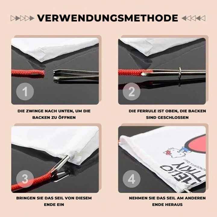 DIY Seil Veiledning Elastisk Nål Sying Verktøy | Skanto