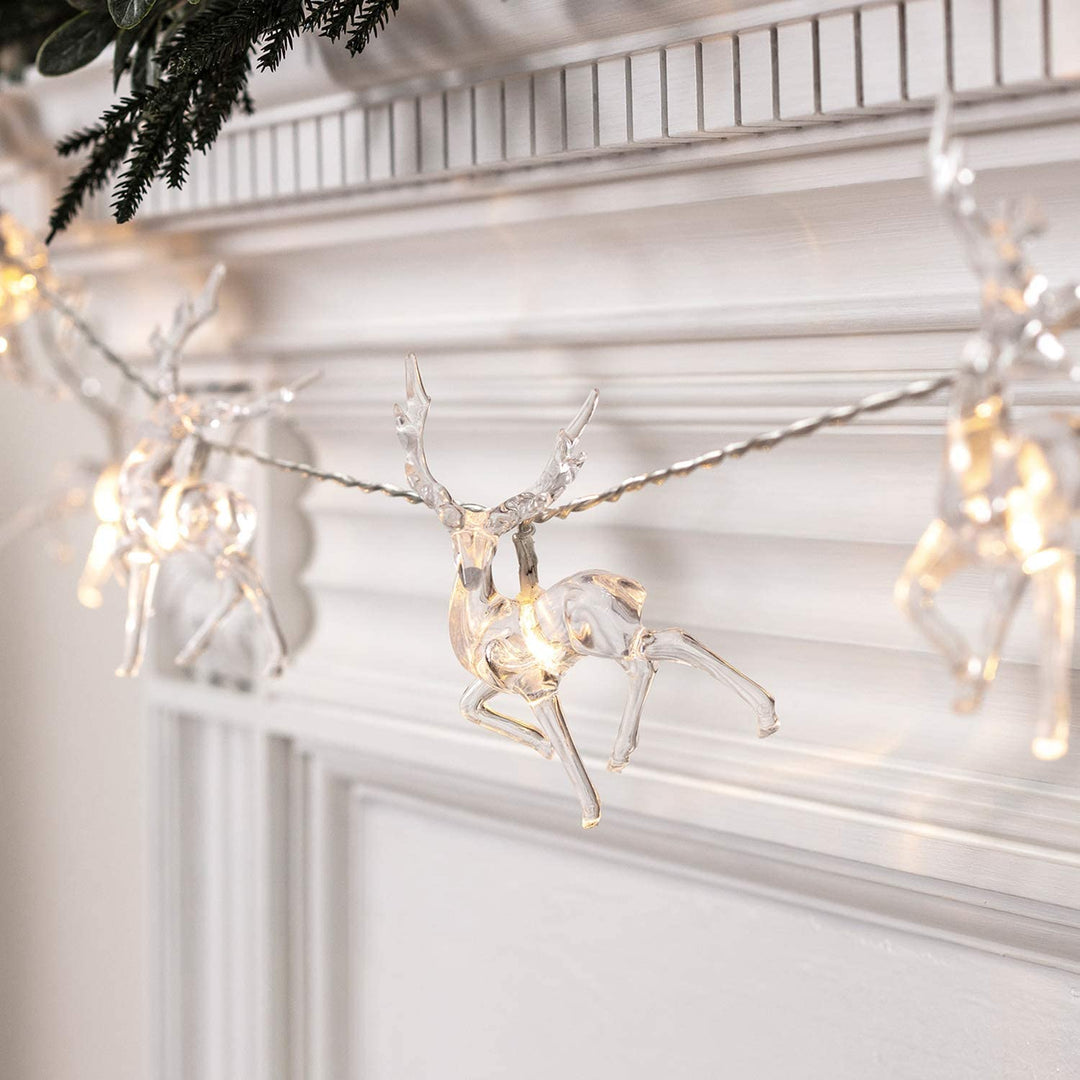 Glitrende Reinsdyr - 1,5M LED Julelys for Reinsdyr Skanto
