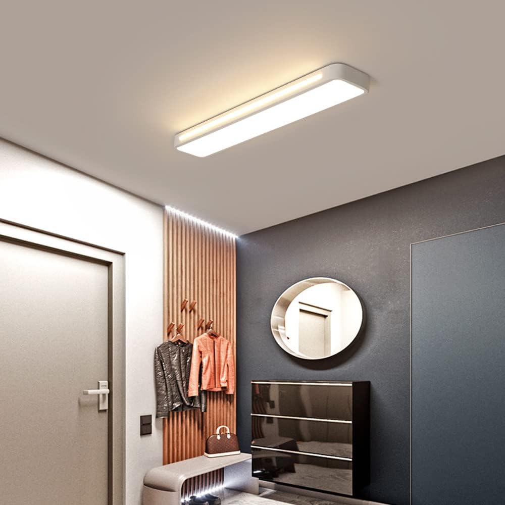 Nordiske minimalistiske lange LED-Deckenleuchte