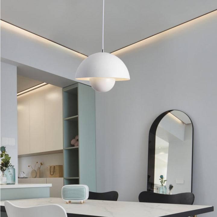 Skanto | AuroraBloom™ – Hengende Blomsterpotte Lampe for Soverommet