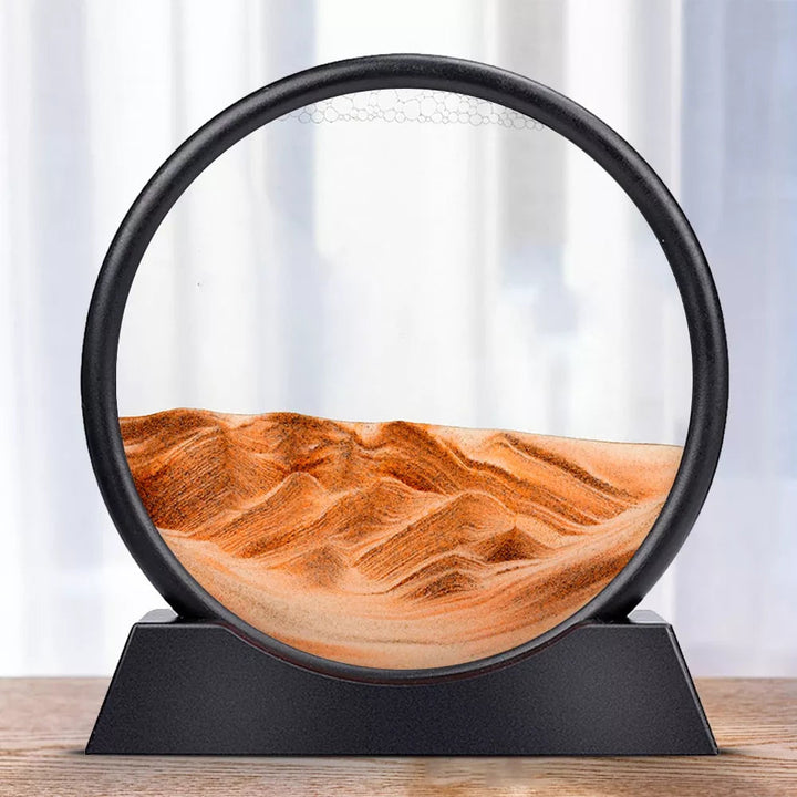 Skanto | 3D timeglass dyp sjø sand landskap