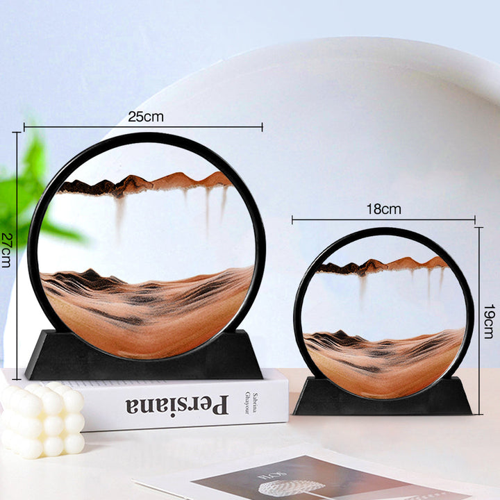 Skanto | 3D timeglass dyp sjø sand landskap