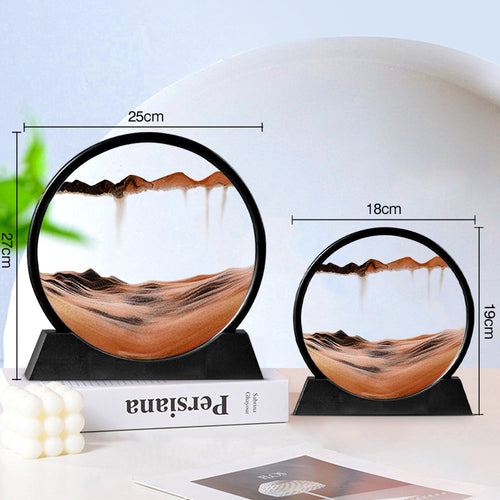 Skanto | 3D timeglass dyp sjø sand landskap
