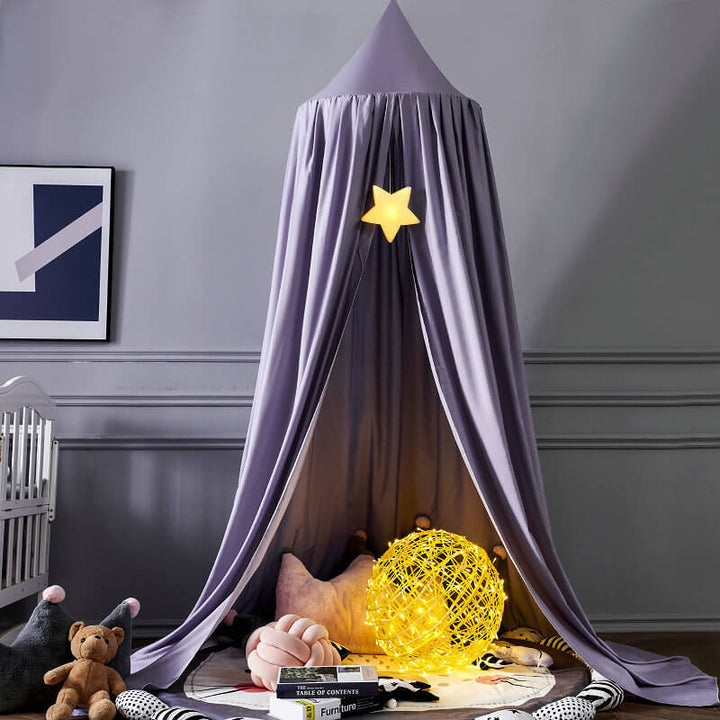 Skanto | Elegant polyester markise for et rolig barnerom