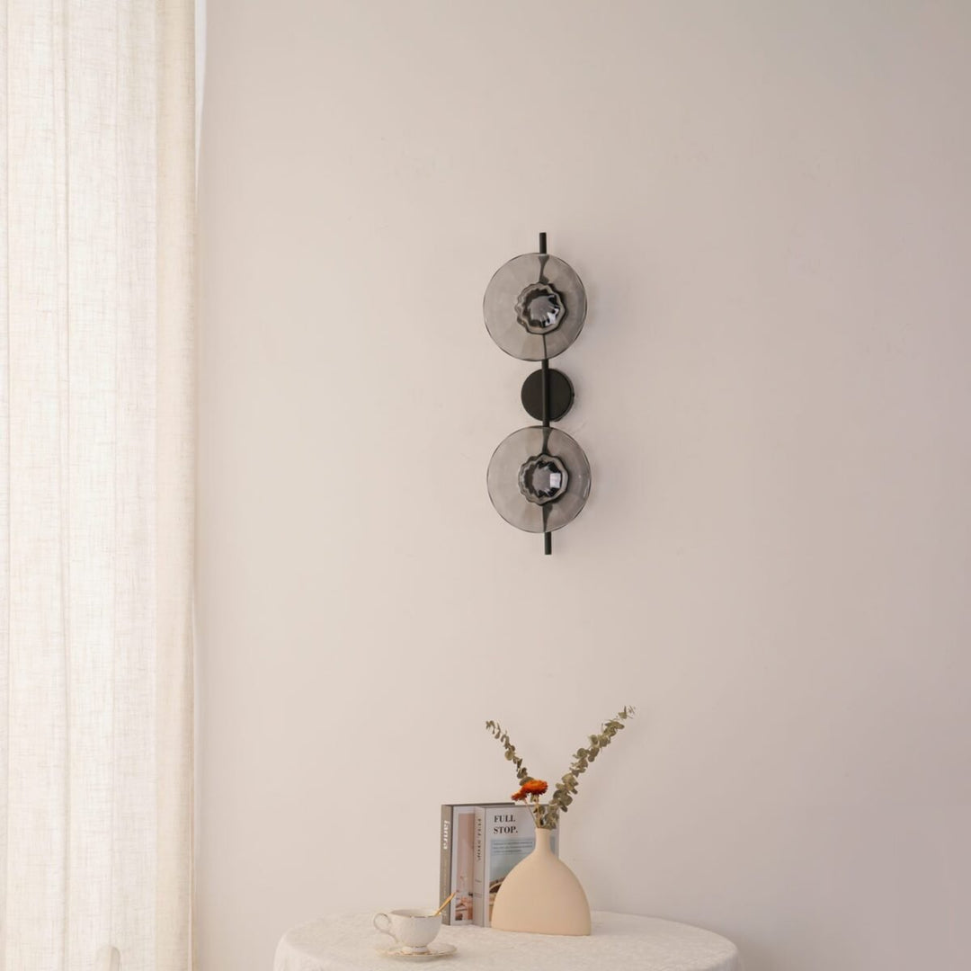 Skanto | Rund Glass Vegglampe i Skandinavisk Design