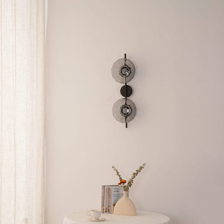 Skanto | Rund Glass Vegglampe i Skandinavisk Design