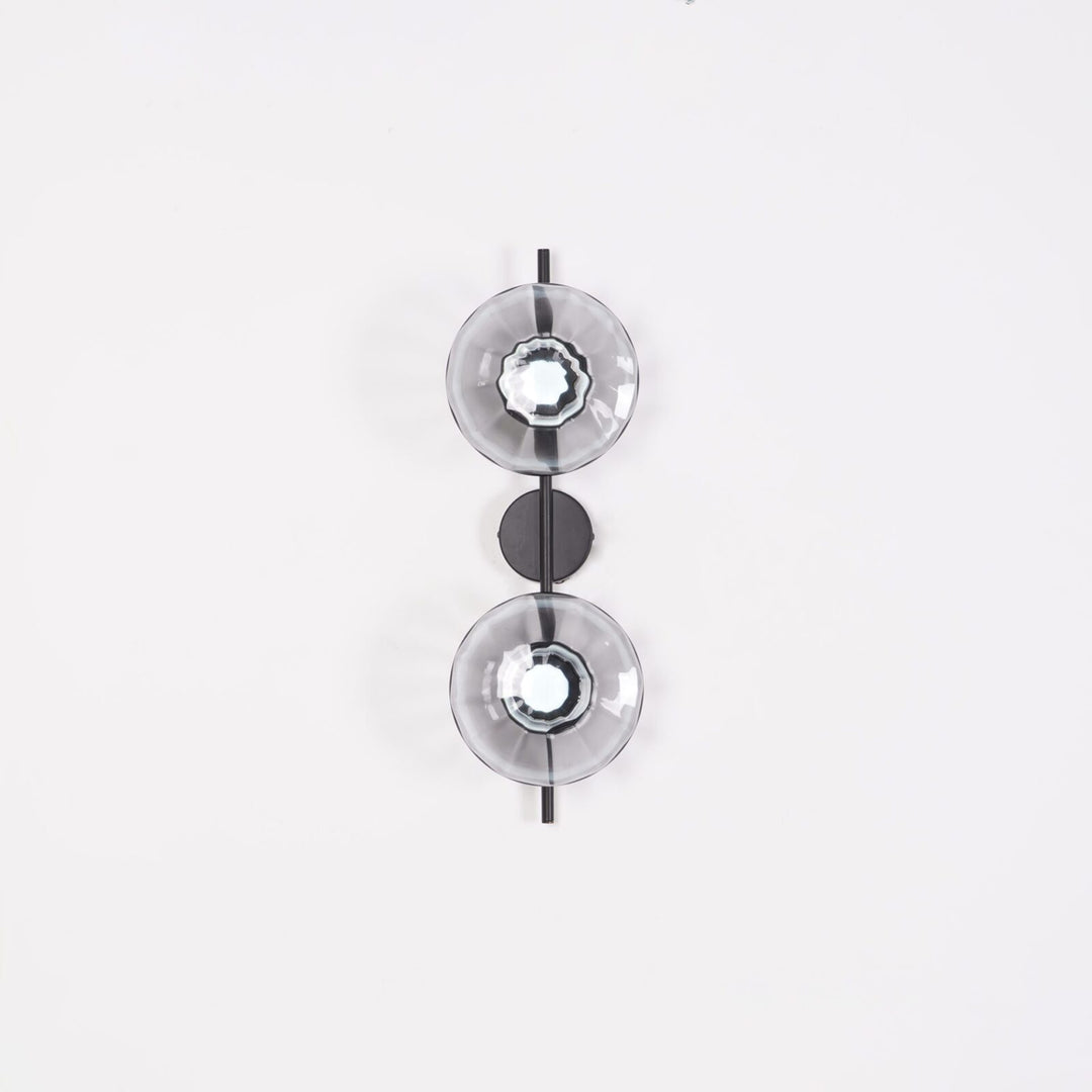 Skanto | Rund Glass Vegglampe i Skandinavisk Design