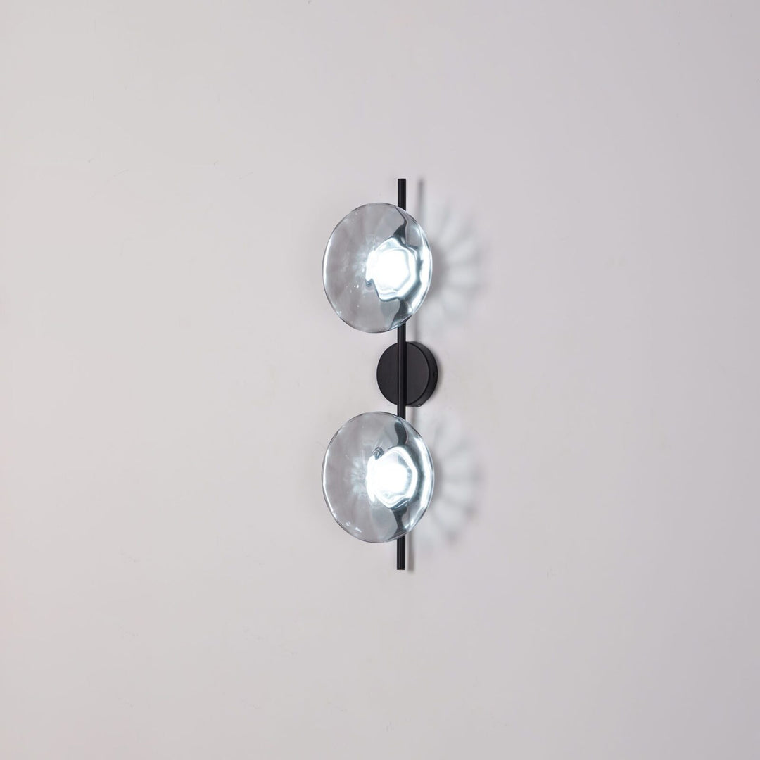 Skanto | Rund Glass Vegglampe i Skandinavisk Design