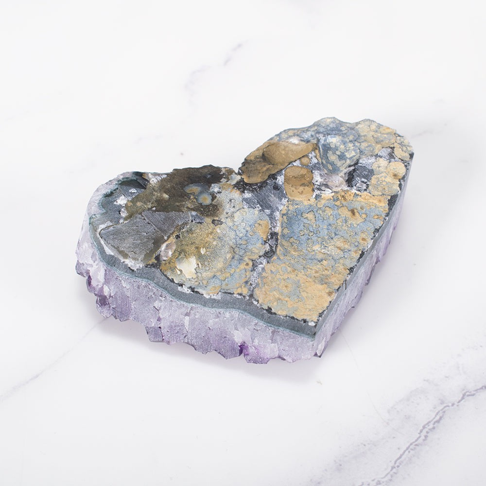 Skanto | Amethyst Kluster Hjerte