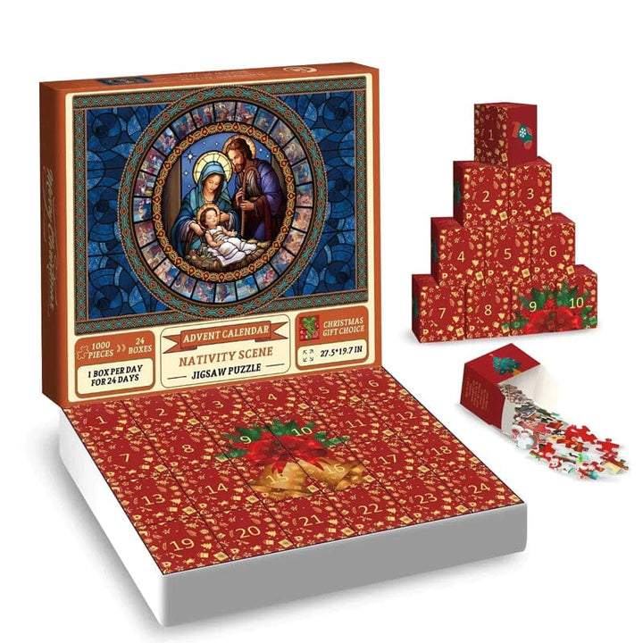 Skanto | Jule Adventskalender Puslespill Spill 1000 Biter