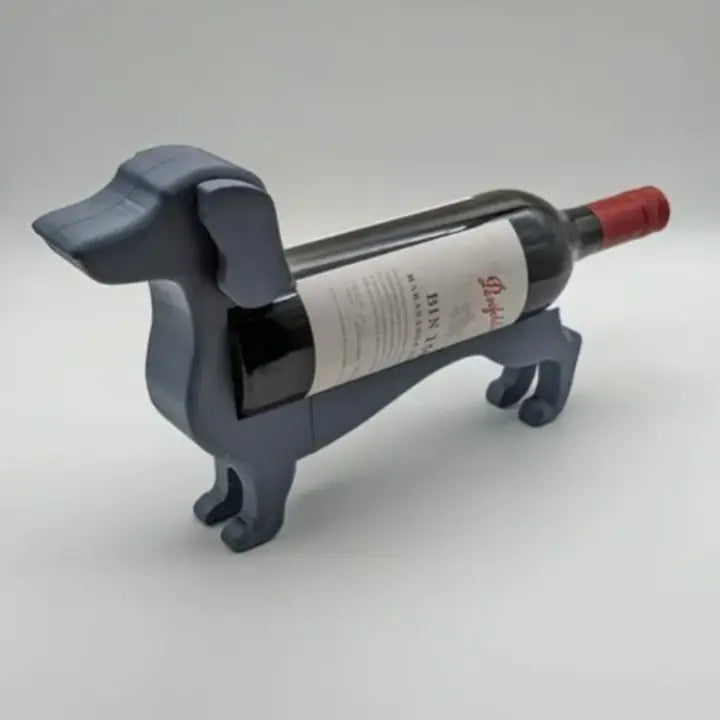 Dachshund vinflaskeholder – Unik, dekorativ vinholder
