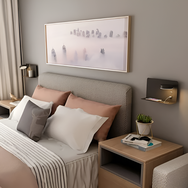 Skanto | DazzleShelf Minimalist Oppladbar USB Nattlys