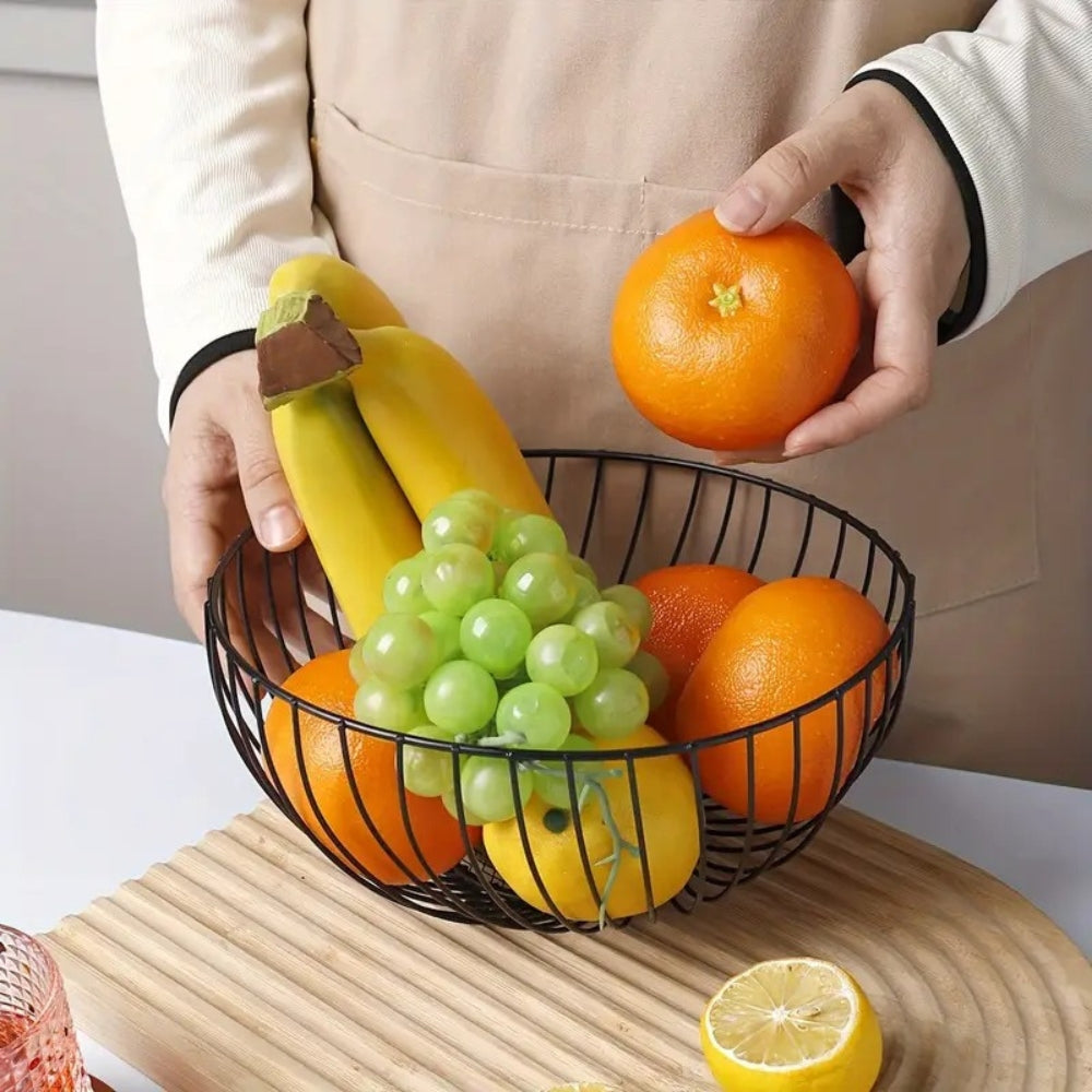 Skanto | Dekorativ Rund Jern Fruktfat