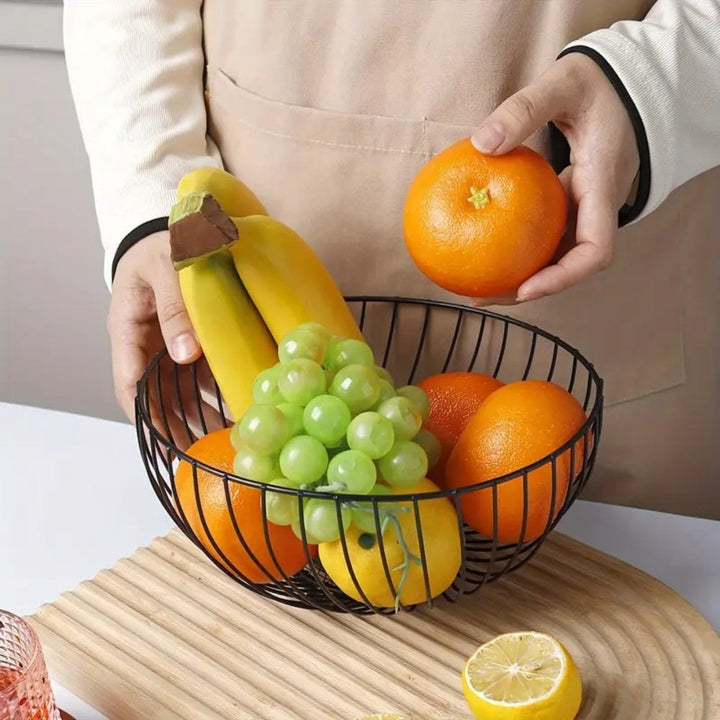 Skanto | Dekorativ Rund Jern Fruktfat