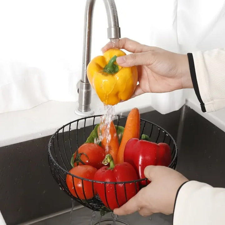 Skanto | Dekorativ Rund Jern Fruktfat