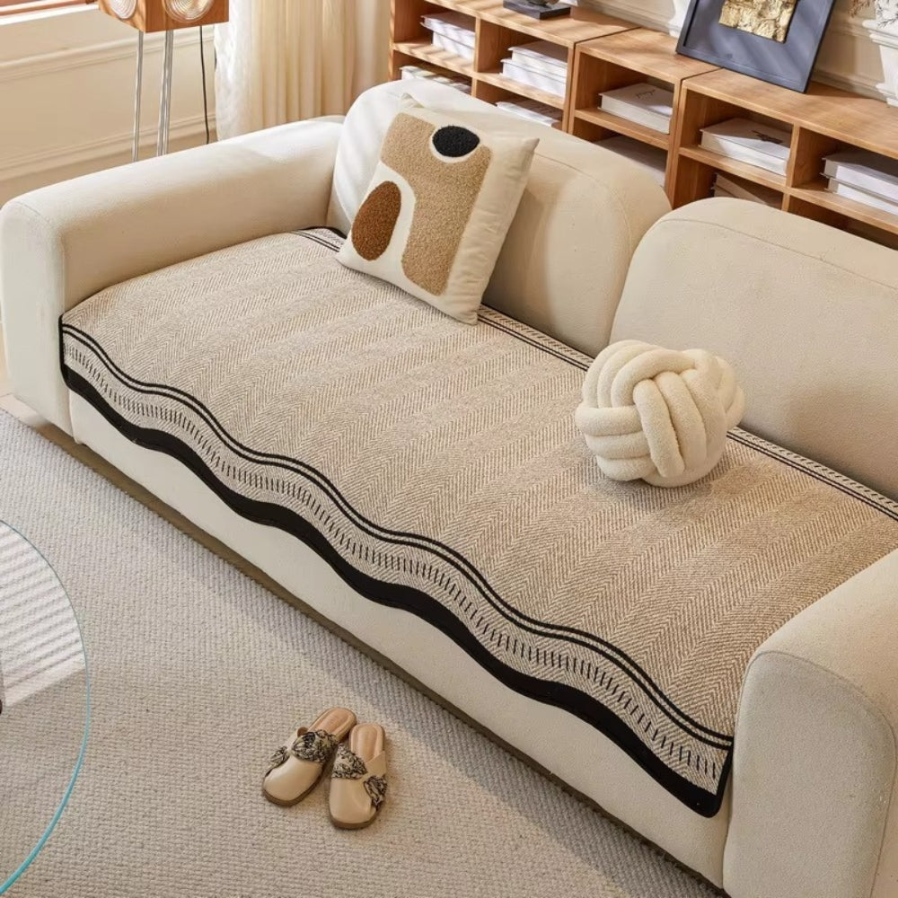 Skanto | Modern Wave Anti-Slip Sofapute