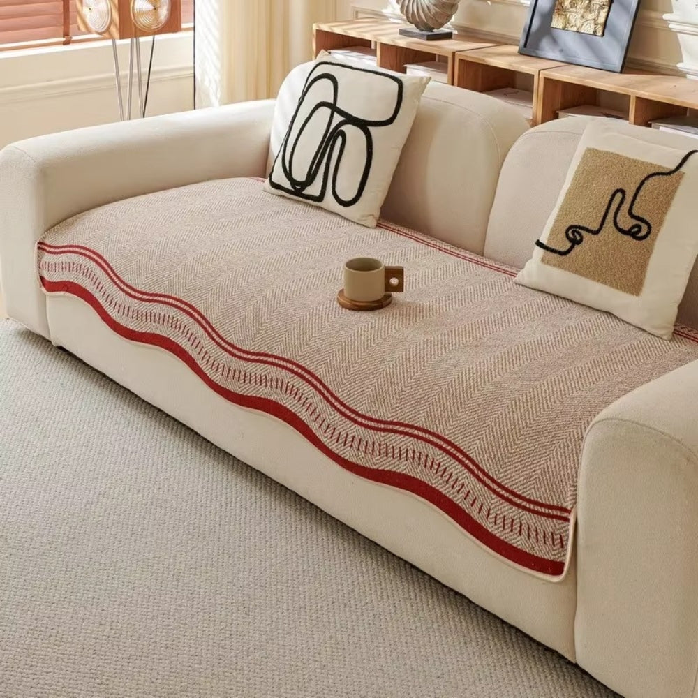 Skanto | Modern Wave Anti-Slip Sofapute