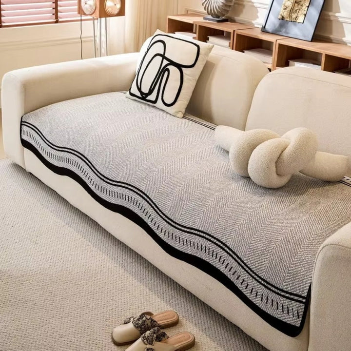 Skanto | Modern Wave Anti-Slip Sofapute