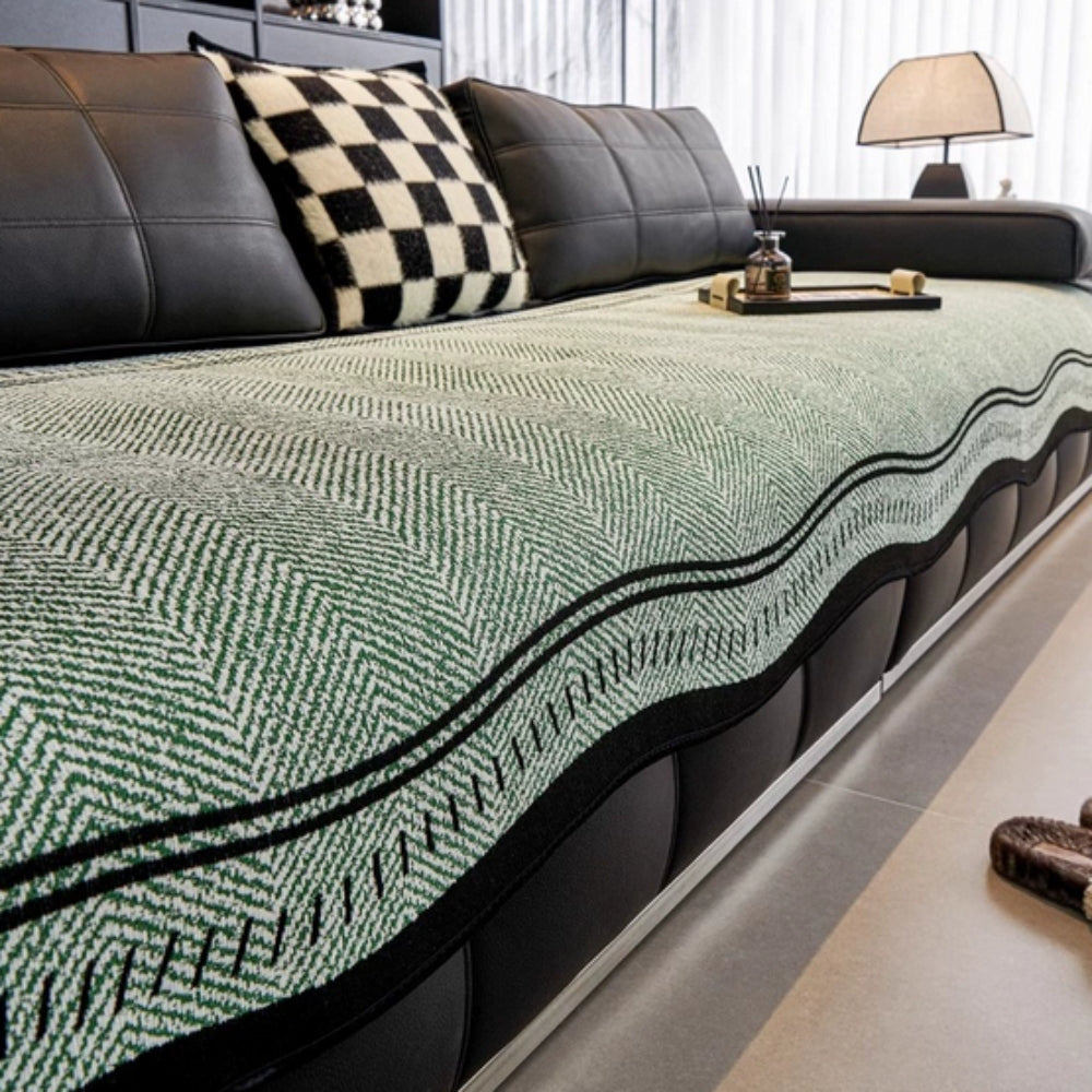 Skanto | Modern Wave Anti-Slip Sofapute