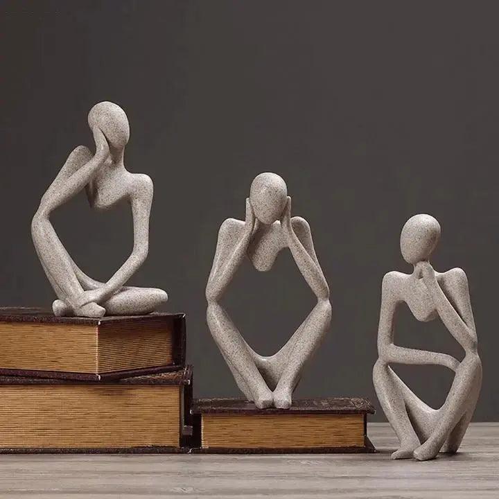 Skanto | ThinkForm - Abstrakt Tenker Skulptur