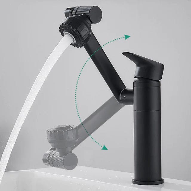 Skanto | FLEXISPOUT – Fleksibel 360° Servantkran med Sprayfunksjon