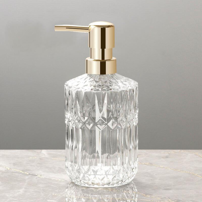Skanto | Diamantmønster Glass Såpeholder