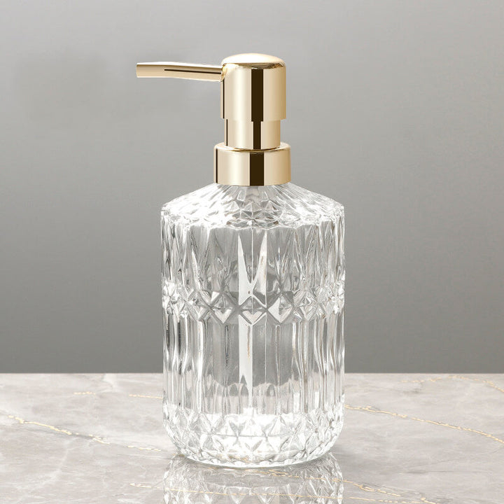 Skanto | Diamantmønster Glass Såpeholder