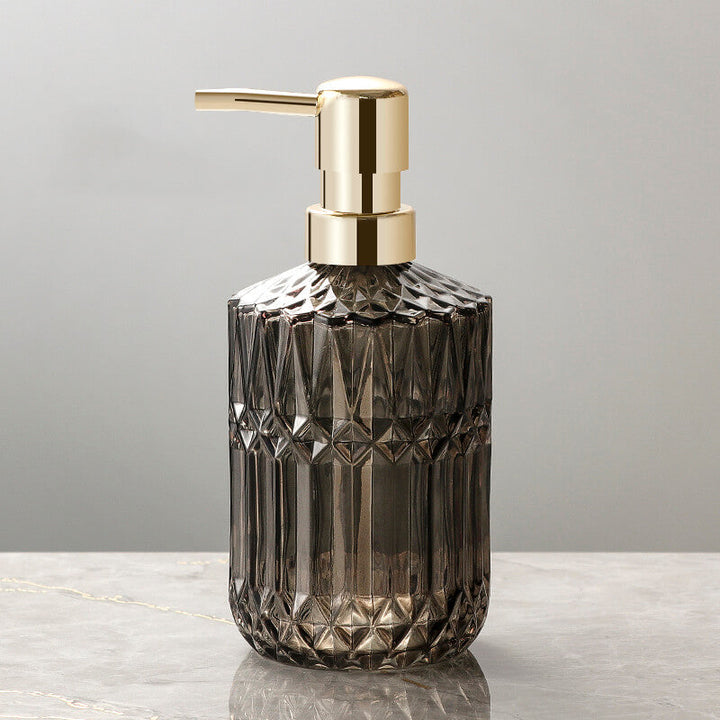 Skanto | Diamantmønster Glass Såpeholder